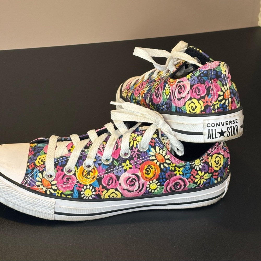 Floral Converse All Stars, low top - Picture 7 of 7